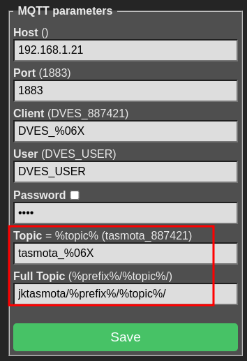 tasmota-node